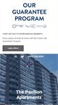Mobile Screenshot of pavilionapartments.net
